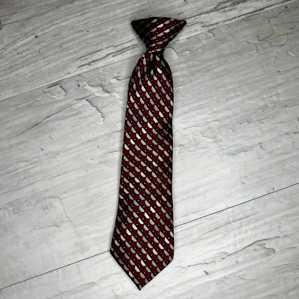 Boys Tie Set - Blue, Red, Burgundy size 24 months - 4 toddler